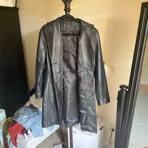 Wilson Leather Trench Jacket